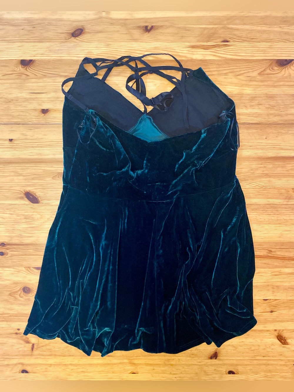 Killstar Magica Skater Dress with Hexagram Strap in Velvet Emerald Plus Size 4X - Picture 8 of 16
